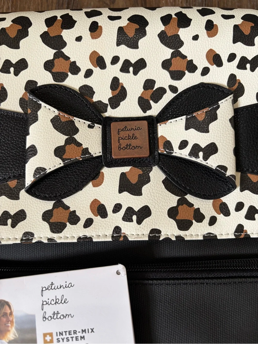 Petunia Pickle Bottom leopard Meta Backpack